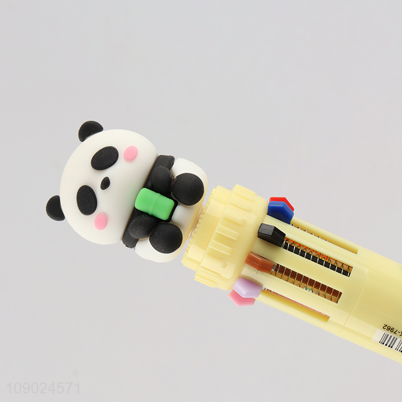 Factory Price 10-In-1 Retractable Ballpoint Pen Multicolor Pen for Kids