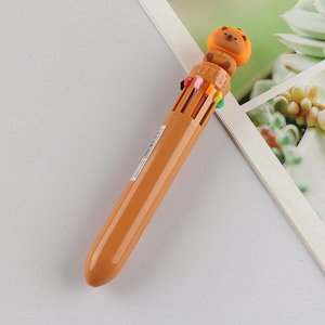 High Quality 10-In-1 Retractable Ballpoint Pen for Office School Kids