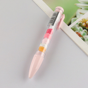 New Product Kawaii Retractable Gel Pens Fine Point Smooth Writing Pens