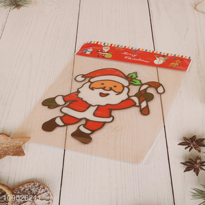 Online Wholesale PVC Christmas Window Clings Reusable Cartoon Window Decals