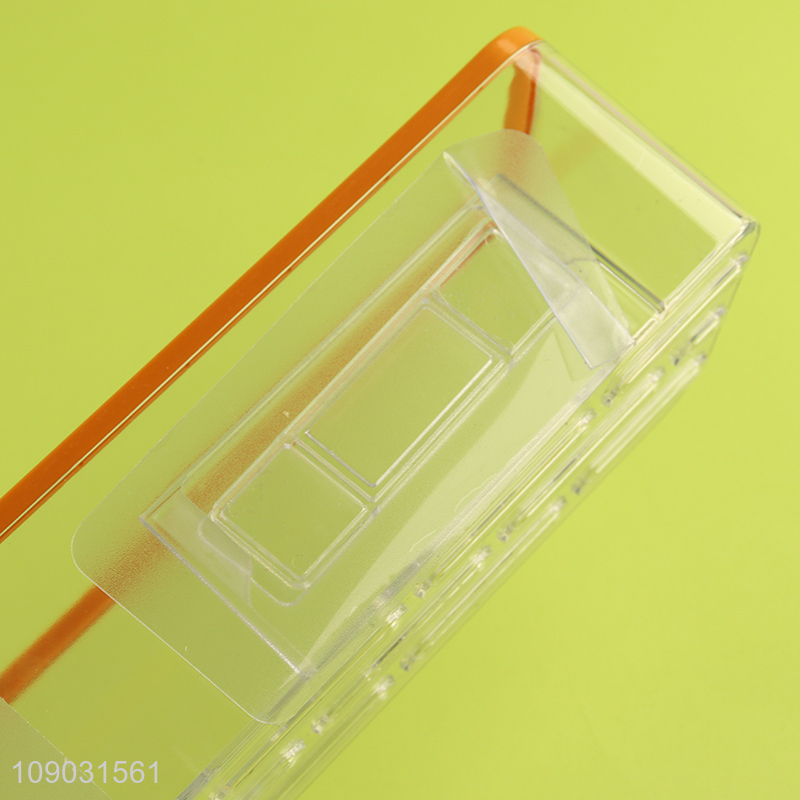 Popular products clear multifunctional storage rack drain storage box