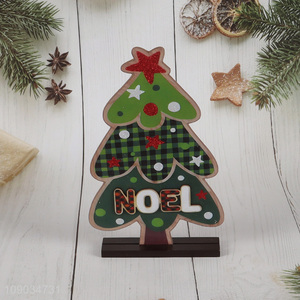 Online Wholesale Wooden Christmas Tree Tabletop Decorations Christmas Table Centerpieces