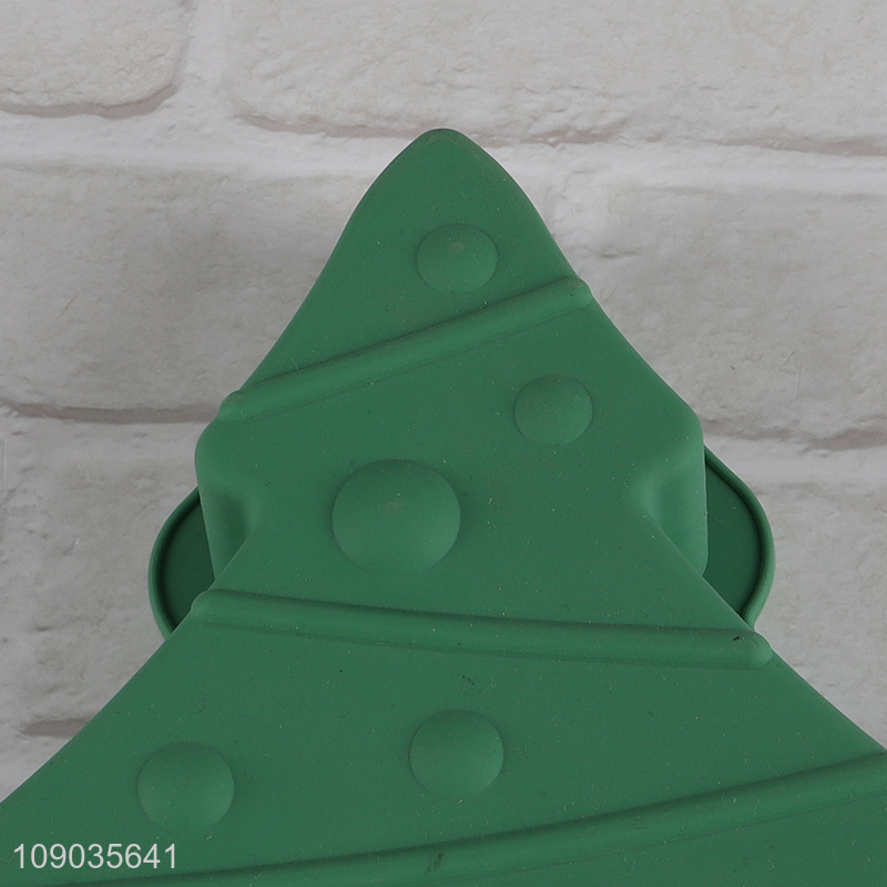 Factory Price Christmas Tree Shaped Silicone Cake Molds Silicone Baking Tools