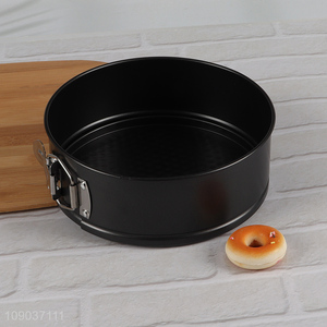 Wholesale Non-stick Cake Baking Pan Carbon Steel Springform Pan with Removable Bottom