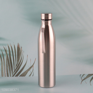 Hot selling stainless steel portable water bottle drinking bottle wholesale