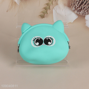 Good Quality Cute Cartoon Silicone Coin Wallet Kawaii Change Purse