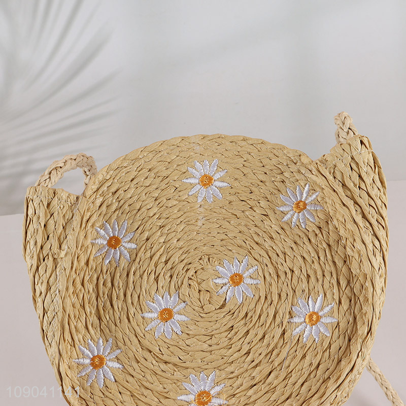 New Product Summer Woven Shoulder Bag Straw Beach Crossbody Bag