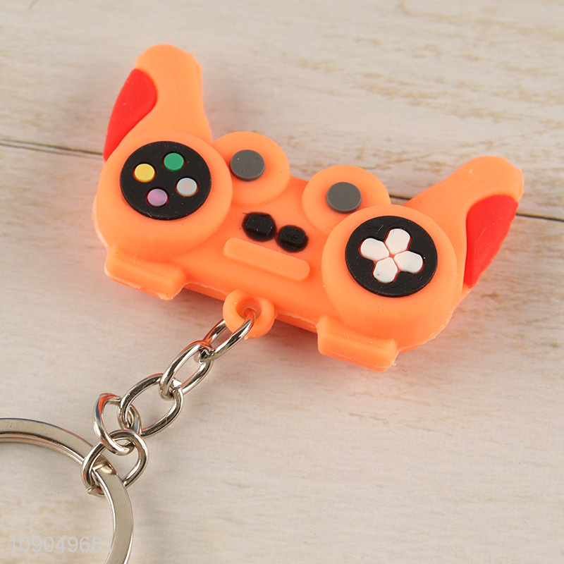 Best sale portable game machine silicone pendant keychain wholesale