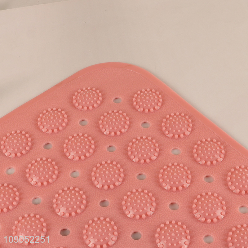 Good quality multicolor waterproof foot massage suction cup mat