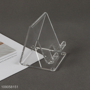 Good price portable desktop clear acrylic mobile phone holder for sale