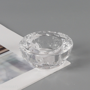 Best price clear <em>glass</em> tealight candle holder <em>candlestick</em> for home decor