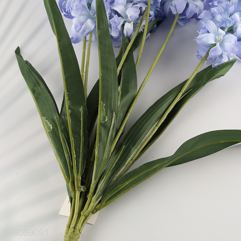 Factory Price Artificial Hyacinth Flower Fake Flower Long Stem Faux Flower