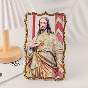 Good Quality Ceramic Religious Ornaments Holiday Gifts Jesus Ornaments