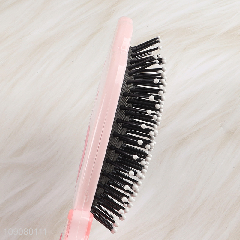 New Arrival Anti-Static Airbag Plastic Comb Massage Detangling Hair Brush