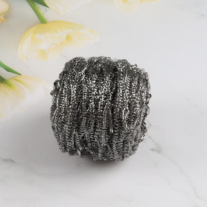 High Quality Stainless Steel Wool Scrubber Heavy Duty Dish Scrubber