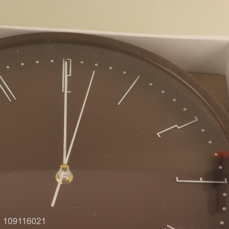 Low price round home decor wall decor wall clock for sale