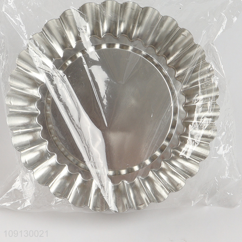Factory Wholesale 6PCS Mini Egg Tart Pans Non-Stick Egg Tart Molds