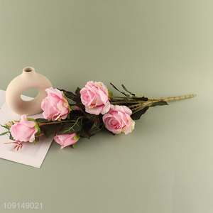 Factory Supply <em>Artificial</em> <em>Flower</em> Bouquet Fake <em>Flower</em> for Indoor Outdoor Decor