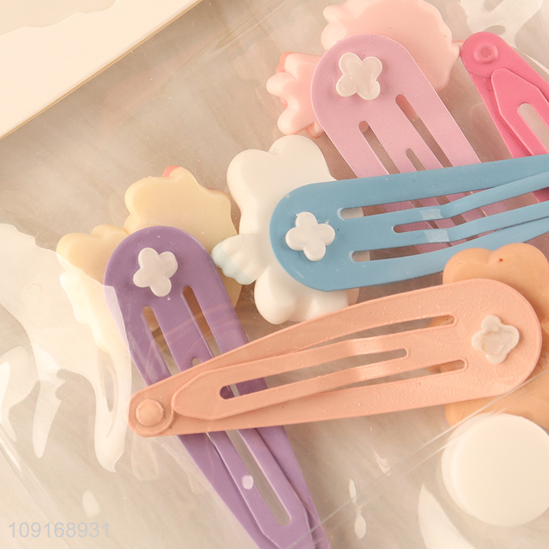 Factory wholesale cartoon girls hairpin hair clips hair accessories