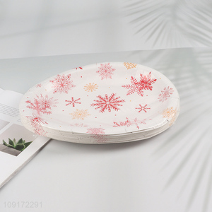 Low Price 30 Pieces Christmas Party Plates Disposable Christmas <em>Paper</em> Plates