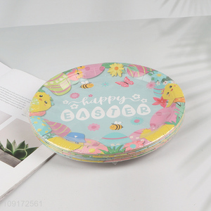 Good Quality 15 Pieces Happy Easter <em>Paper</em> Plates Disposable <em>Paper</em> Dinner Plates