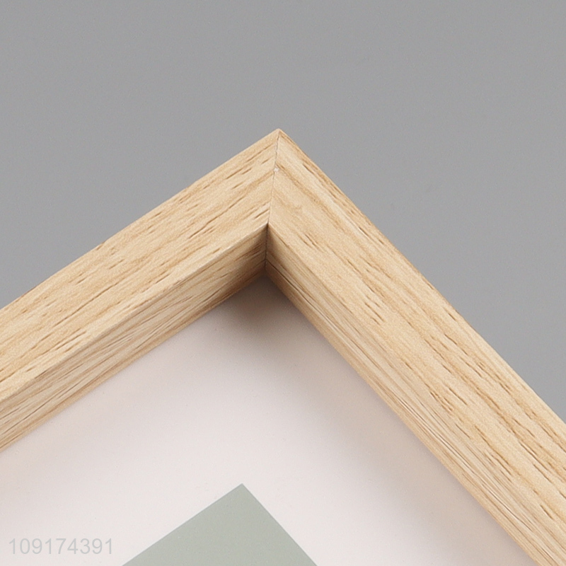 Factory Supply  MDF Picture Frame for Vertical or Horizontal Wall Mounting