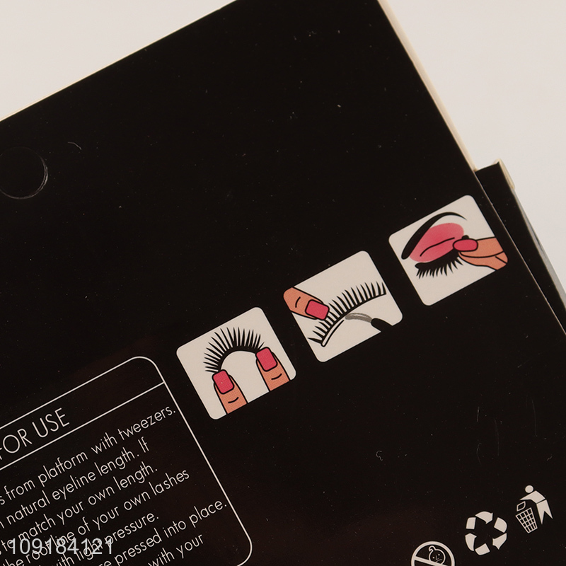 China factory natural soft women 3d false eyelash for sale