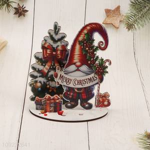 Factory Supply Wooden Christmas Tabletop <em>Decorations</em> for Christmas <em>Party</em> Decoration