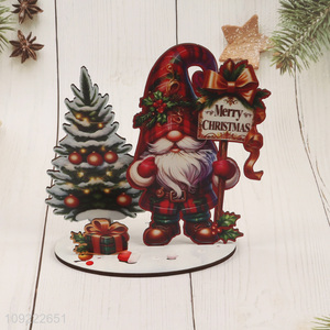 Factory Supply Wooden Christmas Table Centerpieces Wooden Christmas Home <em>Decorations</em>