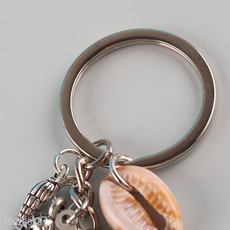 Popular products portable creative gifts alloy keychain key rings for sale