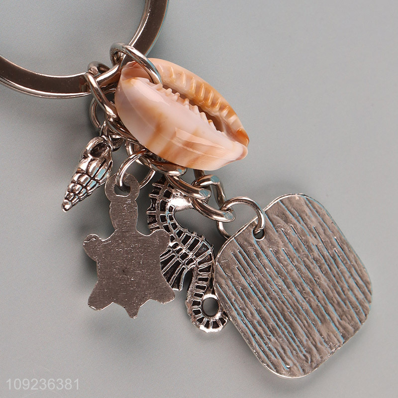 Popular products portable creative gifts alloy keychain key rings for sale
