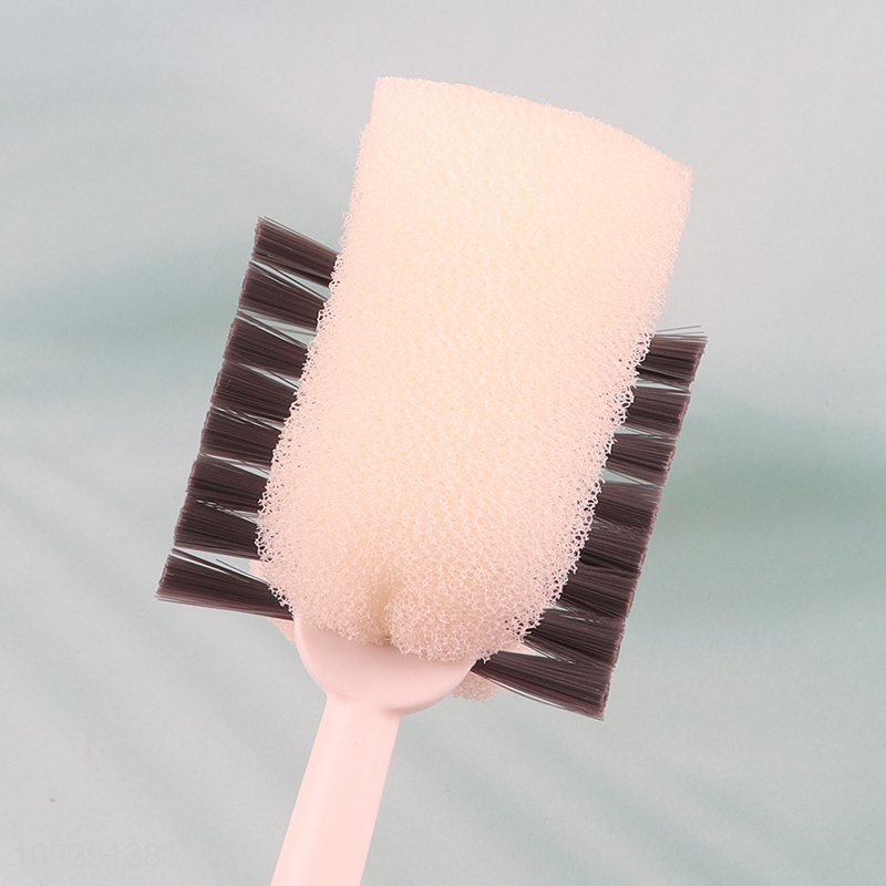 Factory direct sale easy cleaning home kitchen cup brush bottle brush with long handle