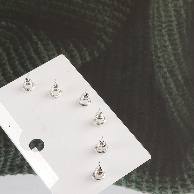 Good sale women fashion jewelry earrings ear studs set