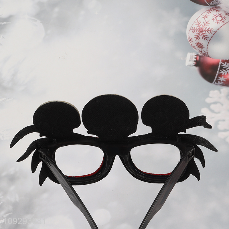 China wholesale skull shape Halloween party glasses