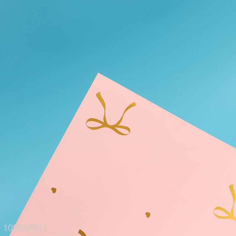 Popular products truelove knot packaging paper wrapping paper