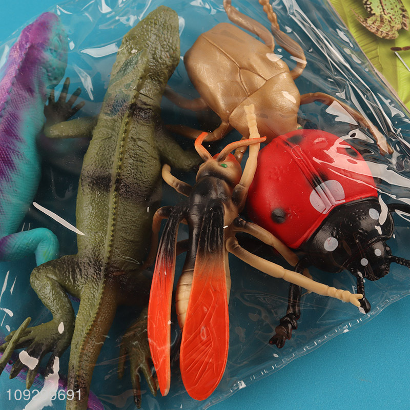 Low price children insect model toys for sale