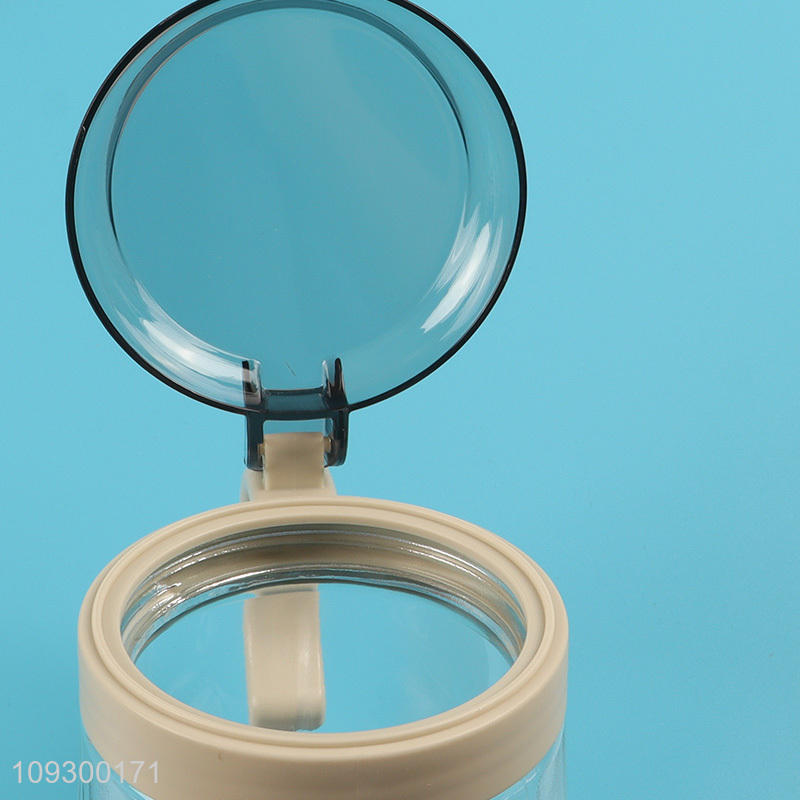 China wholesale kitchen glass condiment jar set