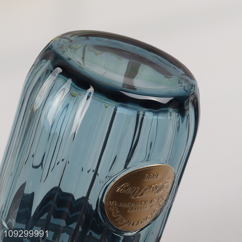 Top selling 450ml glass water cup straw cup