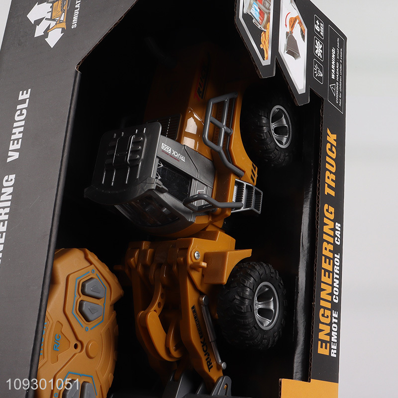 Good price remote control engineering truck toys