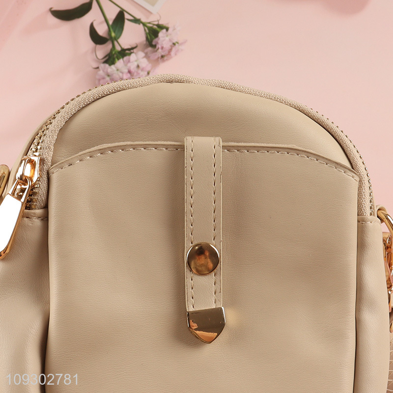 Online wholesale fashion women pu leather messenger bag