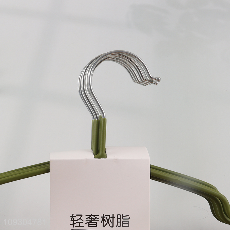 Yiwu market adult clothes hanger clothes rack set