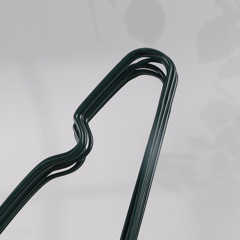 Yiwu market 10pcs clothes hanger clothes rack set for sale