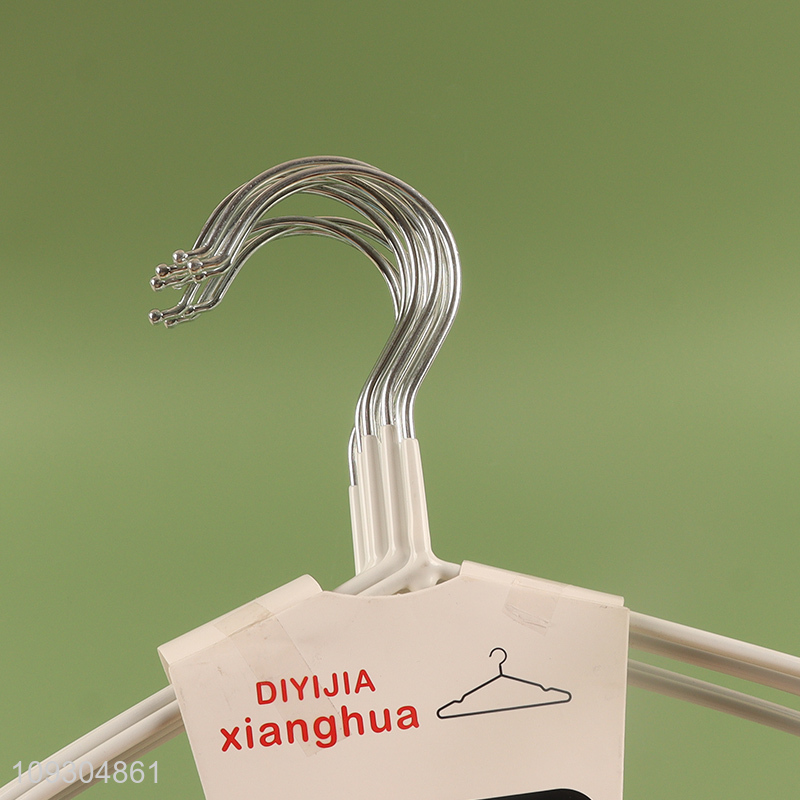 Best selling 5pcs household clothes hanger clothes rack
