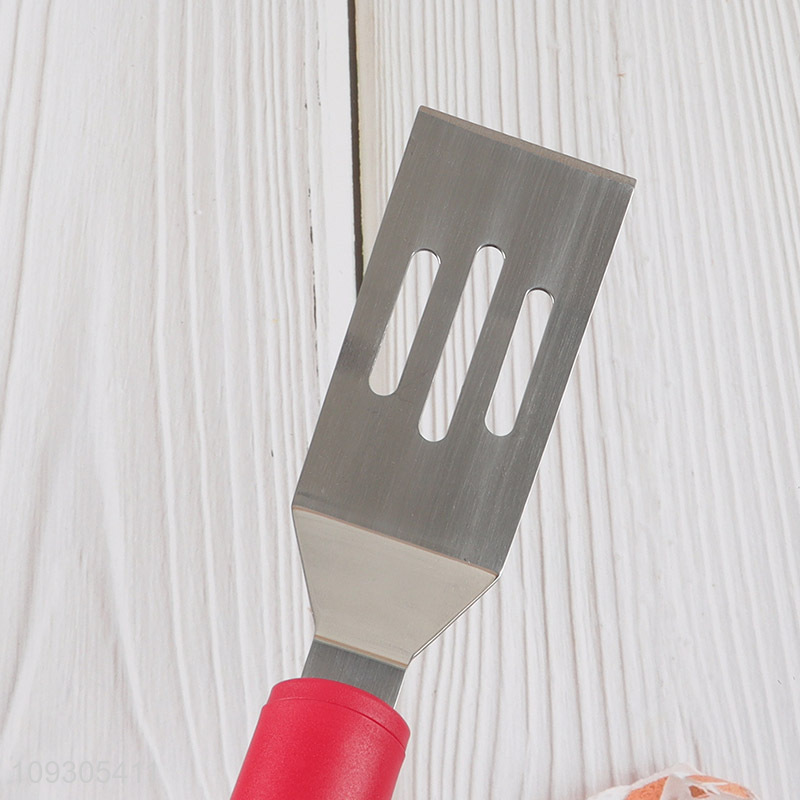 Hot products stainless steel non-stick slotted spatula