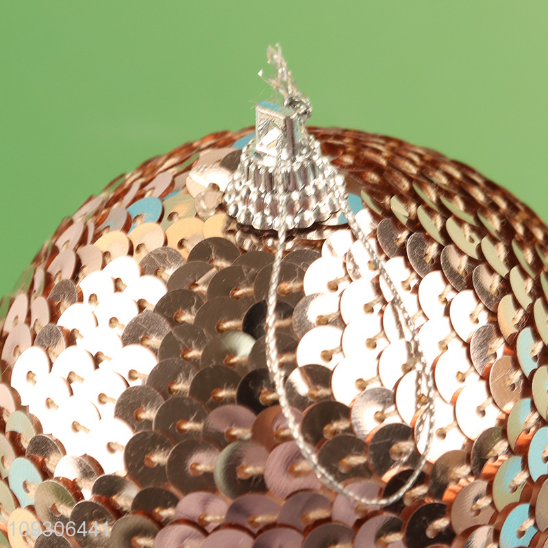 Top quality multicolor christmas tree hanging ornament christmas ball