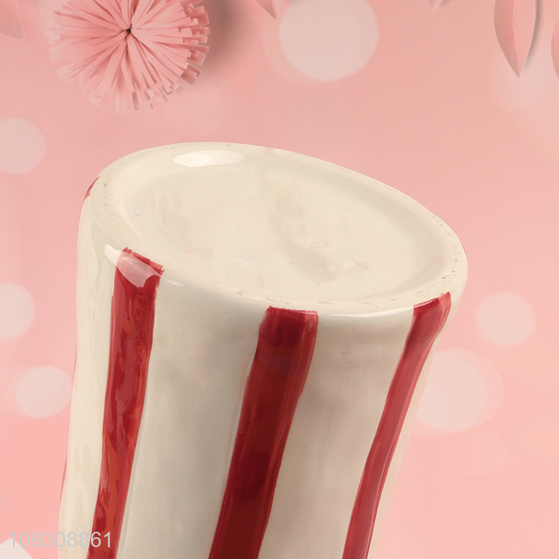 Top selling home decor ceramic flower vase hydroponic vase