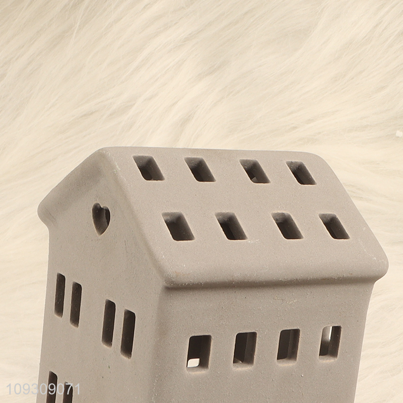 China factory house shape ceramic ornament decoration