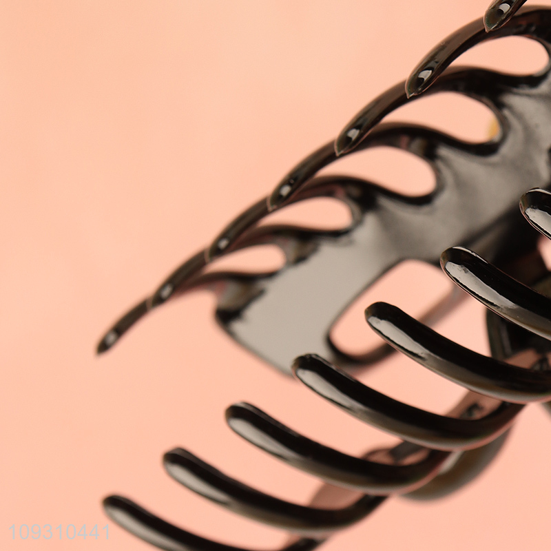 Factory wholesale black hair claw clips hair accessories