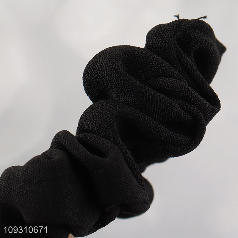 China supplier black fashion hair band hair rings