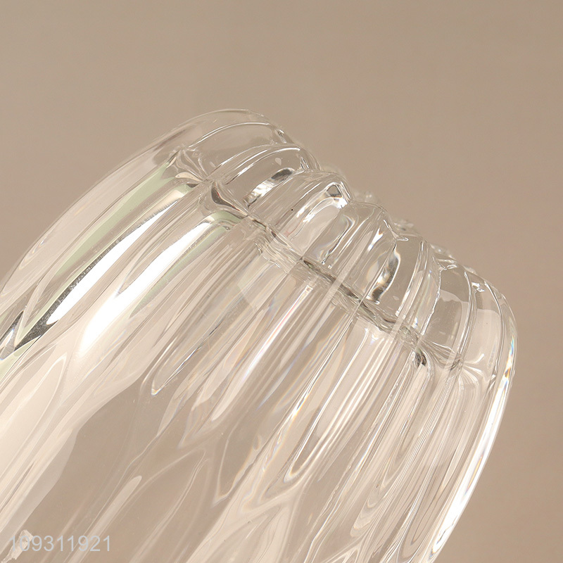 Good quality clear embossed whiskey glasses champagne glasses